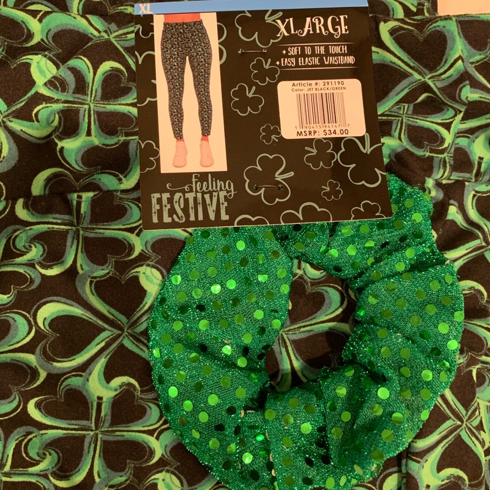 Shameock leggings, NWT, size XL